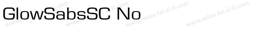 GlowSabsSC Normal Ext字体转换